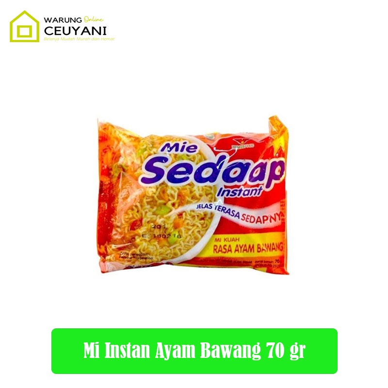 

Mie Instan Sedap Ayam Bawang 70 gr