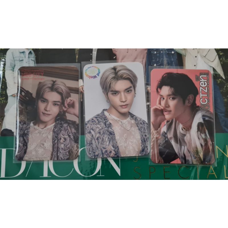 TAEYONG PHOTOCARD NCT 127 WTMP OFFICAL FANCLUB NEOCITY JAPAN