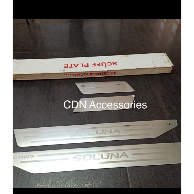 Scuff plate Soluna/Sill Plate Soluna Original Toyota/Scuffplate Toyota Soluna Original