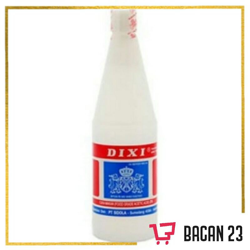 Cuka Dixi (650ml) / Cuka Botol / Bacan 23 - Bacan23