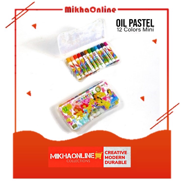 

Crayon 12 Warna / Oil Pastel / Krayon Set
