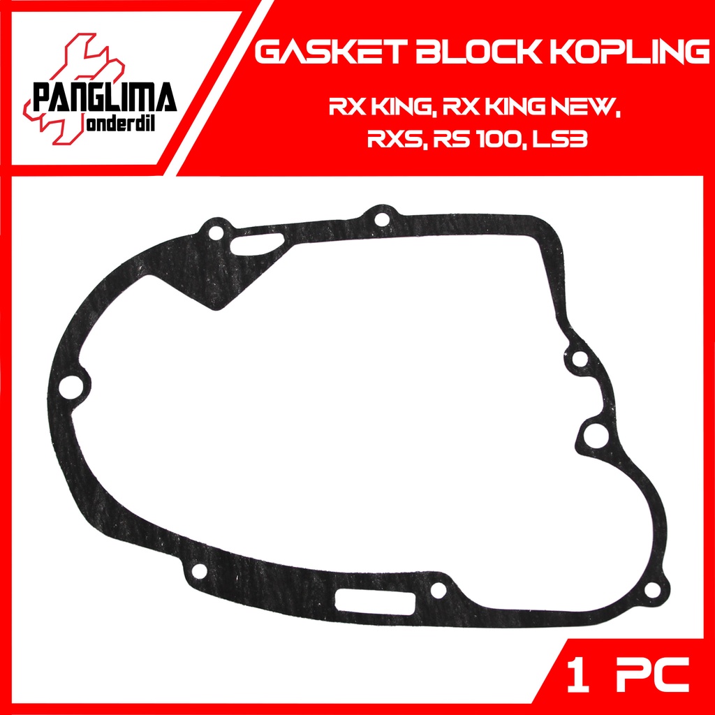 Gasket Block Kopling RX King Old-Lama &amp; RXS &amp; RS 100 &amp; LS3 Packing-Paking Blok Kupling