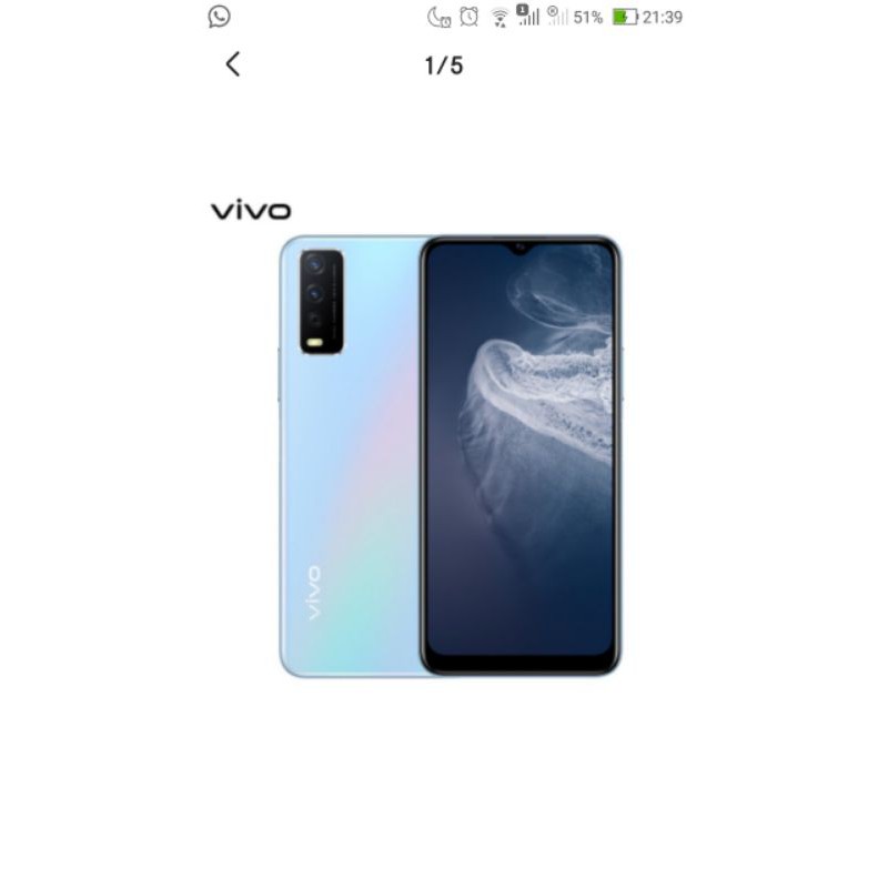 VIVO Y12S 3/33 RAM 3GB ROM 32GB BLUE