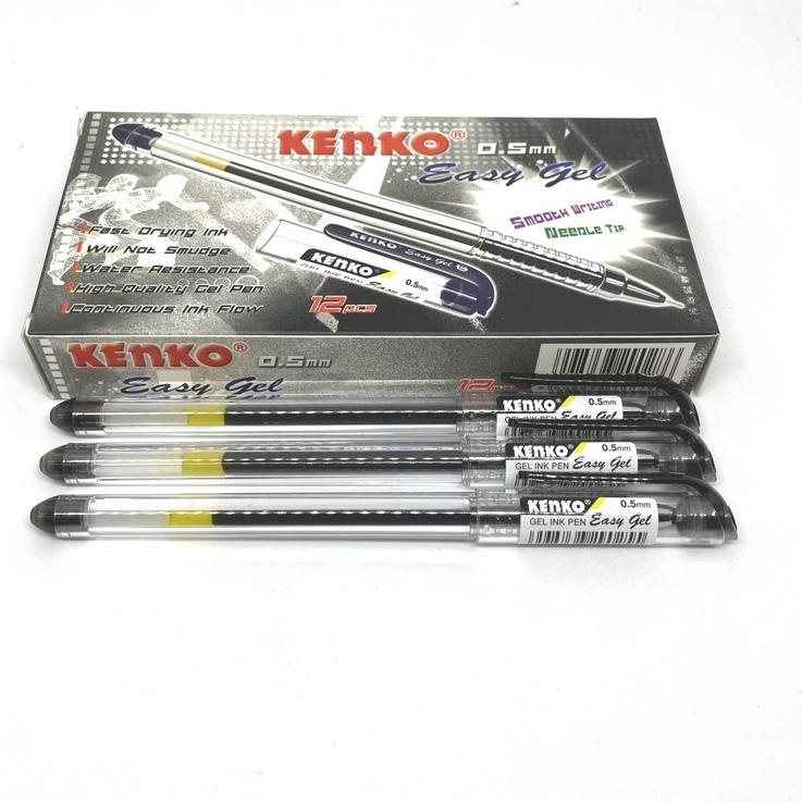 

Limited Edition Pulpen / Bulpen Kenko Easy Gel 0,5 mm Isi 12 Pcs