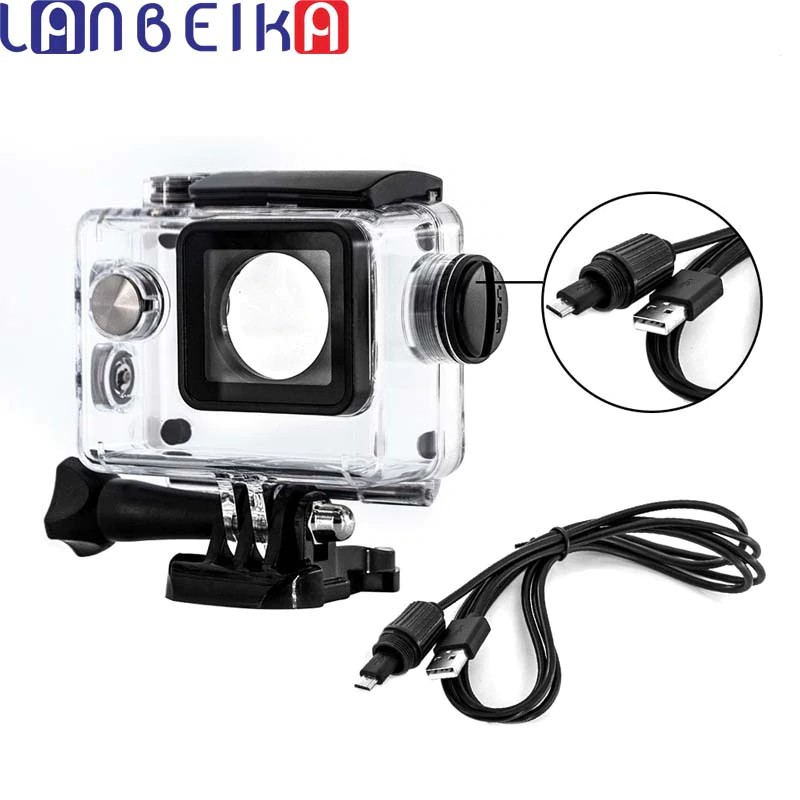camera LANBEIKA For Eken H9 H9R SJCAM SJ4000 WiFi 4K Sport Camera Diving Underwater Waterproof