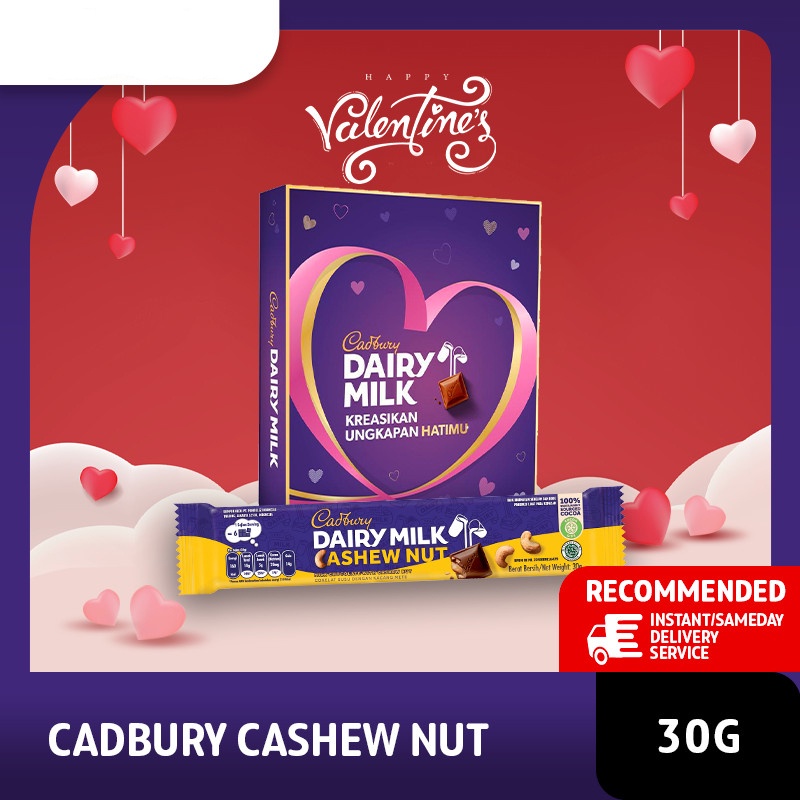 

Cadbury Gift Box [150 g] Paket Valentine's Day Coklat Kado Valentine Bisa COD!