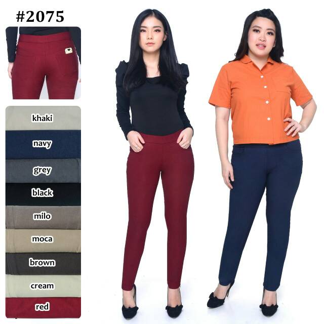 CELANA PANJANG LEGGING SUPER STRETCH 27-30