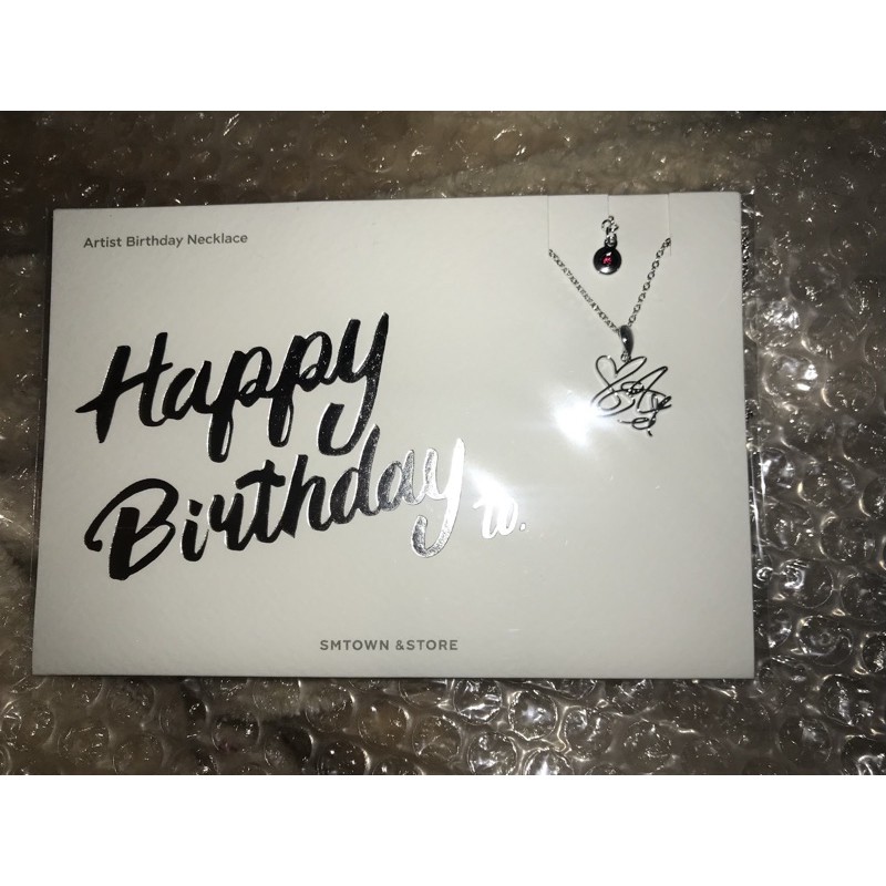 TAEYONG BIRTHDAY NECKLACE (BACA DESKRIPSI)