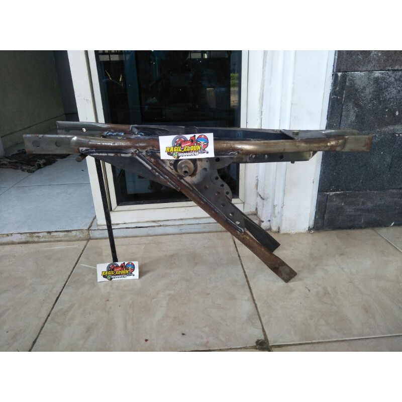 sambungan rangka cb tatanan begel panjang