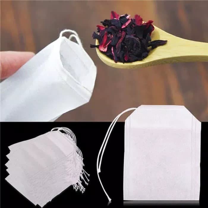 

Kantong Teh Celup Kosong Tea Bag Paket 100 Buah