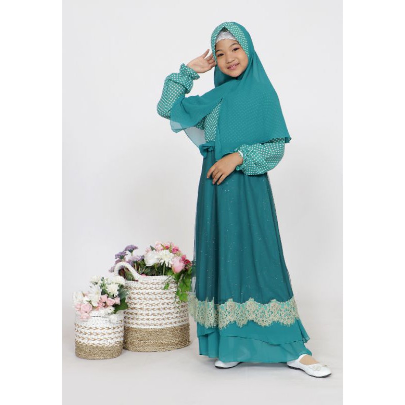 GAMIS AISYAH / BAJU GAMIS PUTRI./ GAUN SYARI