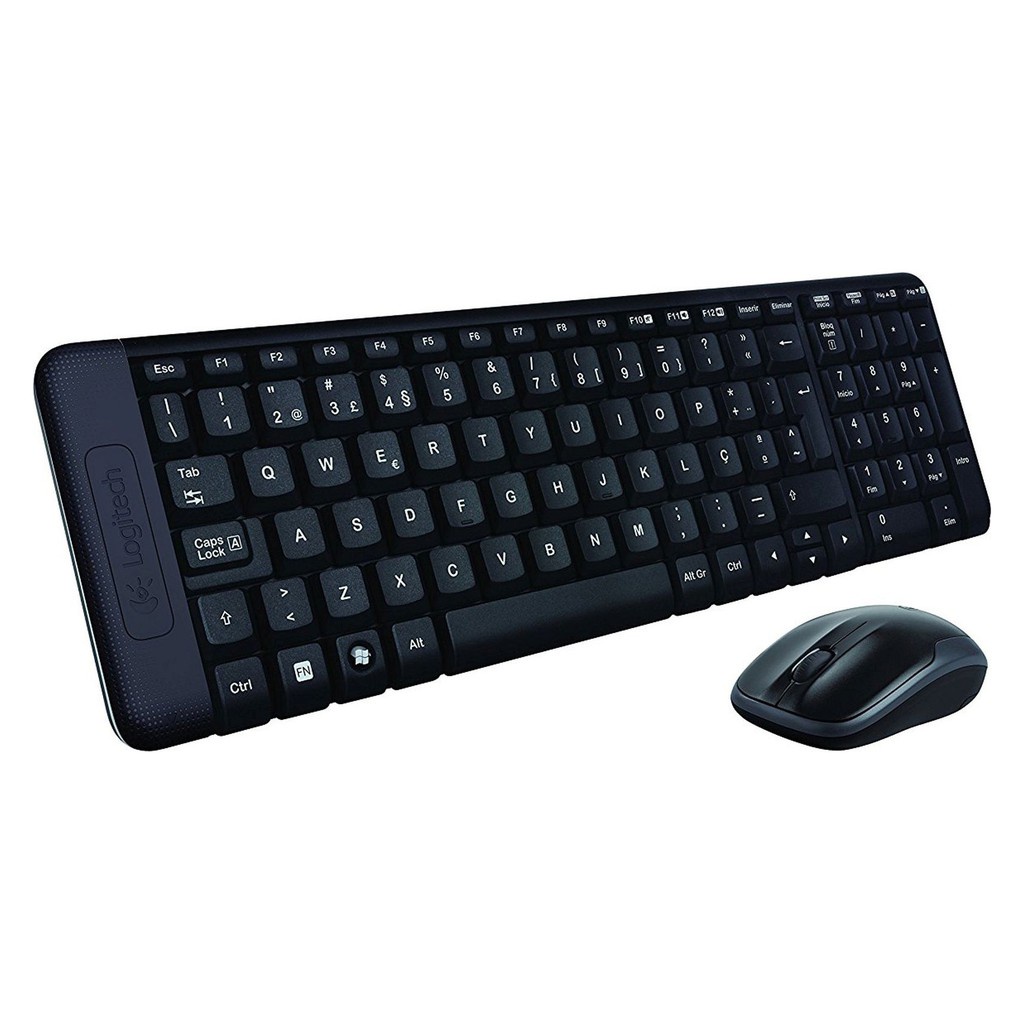 Keyboard Mouse Wireless Logitech MK220