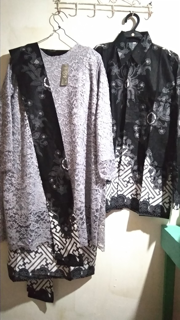 Maura Couple - Sania Ruffle Batik Couple Ori Ndoro Jowi Garansi Termurah Shopee - Batik Kebaya Solo