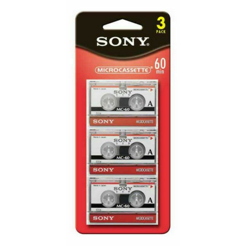 Sony MC-60 MC60 Microcassette Blank Tape