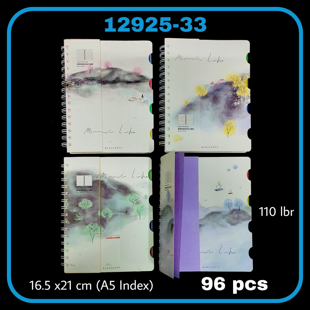 

MJ Buku Spiral WZ-A5 12925-33 / Notebook Spiral / Notebook