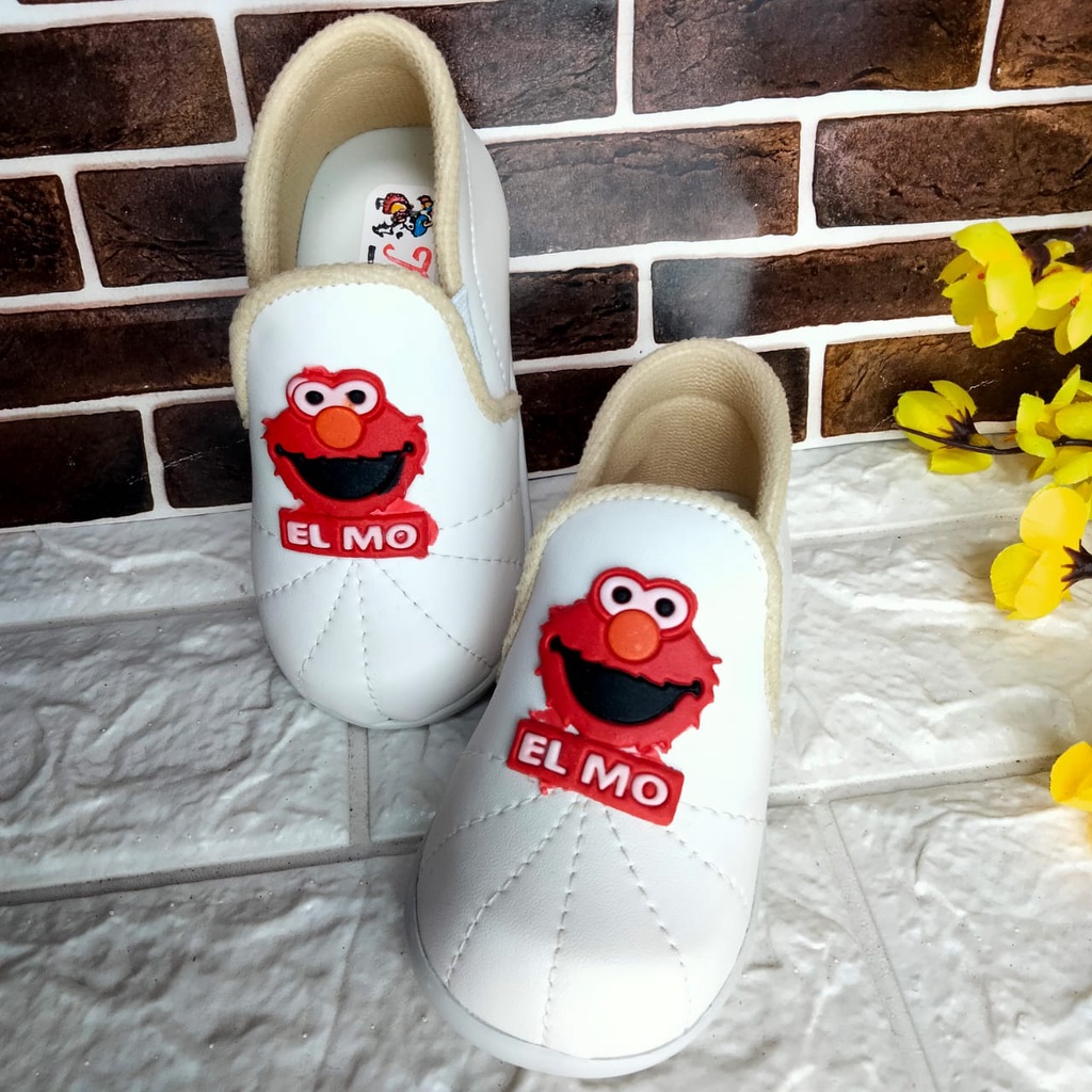 mandirishoesstore-SEPATU ANAK SNEAKER ELMO BUNYI UNTUK USIA 1 2 TAHUN CAY43