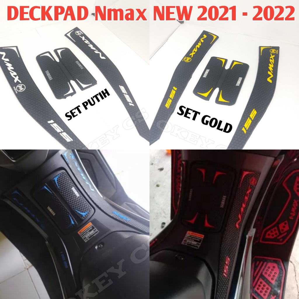 TANKPAD NMAX NEW 2020/2021/DECKPAD/TANGPAD NMAX TANK PAD KARET NMAX NEW