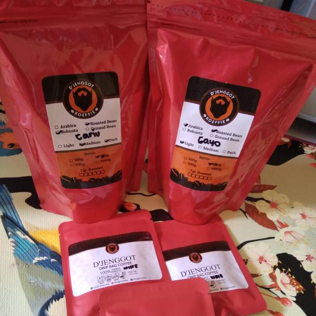 

Djenggot Koeffie Arabica Gayo 500gram biji atau bubuk