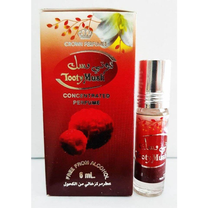 TOOTY MUSK Parfum DOBHA Kemasan 6ml Minyak Wangi Roll On Non Alkohol