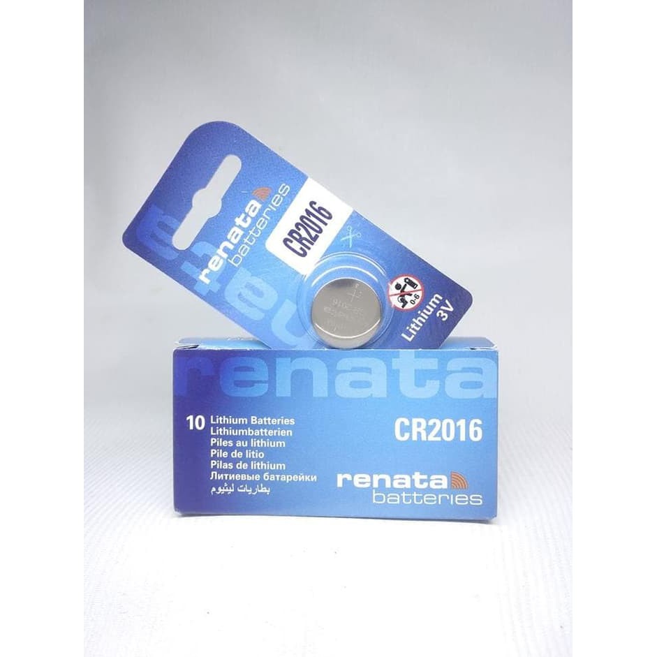 Baterai RENATA CR2016 CR 2016 Original Battery Batre Batrai Jam Tangan