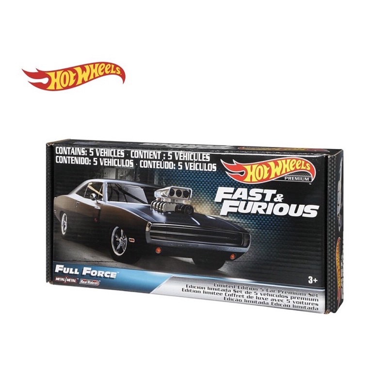 

BOX / DUS Hot Wheels Premium Fast & Furious Full Force (HANYA BOX)