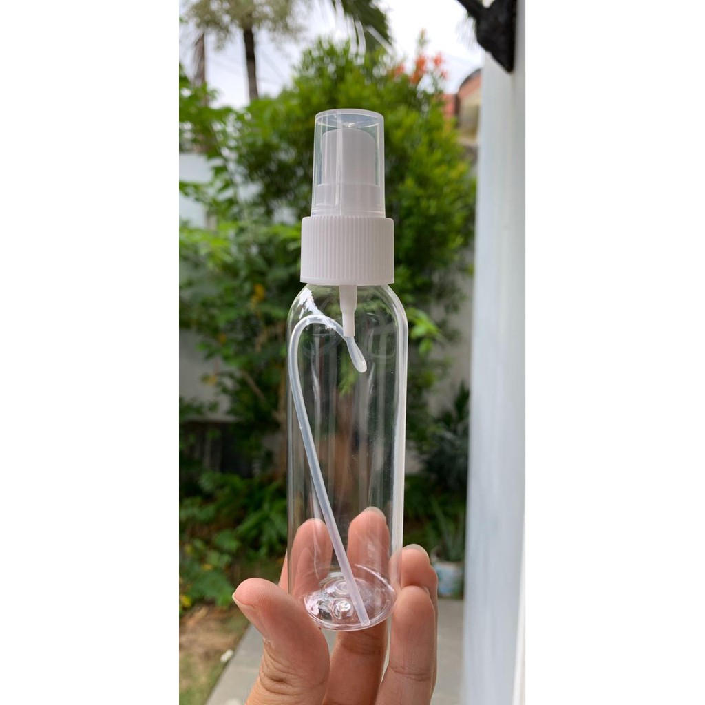 

Promo Botol PET Plastik Spray Semprot 100 ml Travelling READY STOCK Murah Grosir Satuan Transparan