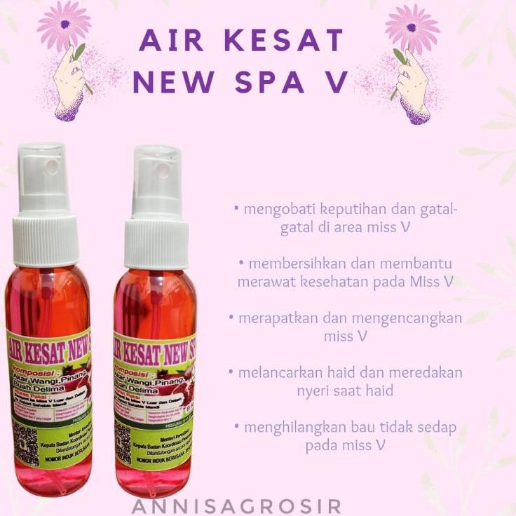 ƒ [ANS] AIR KESAT NEW SPA V / PEMBERSIH KEWANITAAN せ