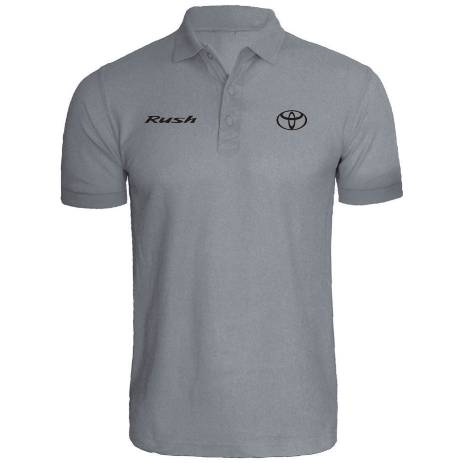 poloshirt mobil rush / baju kerah toyota rush