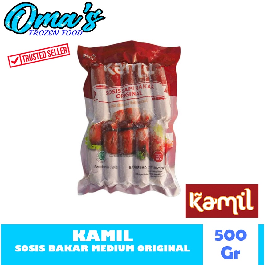 

KAMIL SOSIS BAKAR MEDIUM ORIGINAL 500GR ISI 10PCS