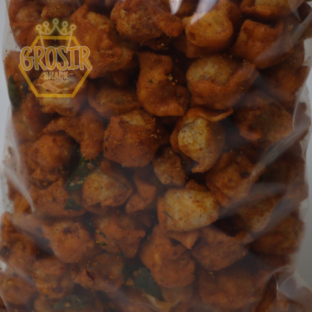 Siomay Kering / Batagor Kering Seblak 250gr+ Daun Jeruk Banyak Rasa