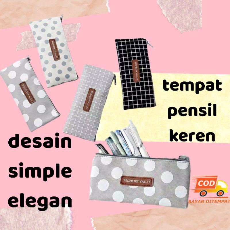 

TEMPAT PENSIL ALAT TULIS STATIONERY SERBAGUNA PENYIMPANAN MOTIF LUCU MENARIK