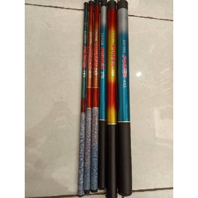 joran tegeg ruas pendek fiber Daihan Power / Iroly Tsukuyomi murah. set kolong