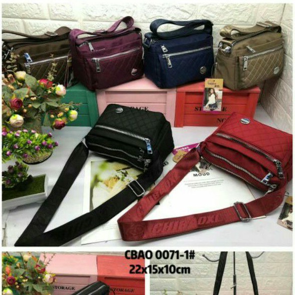 Tas Wanita Slempang Ori chibao 0071-1 motif best seller