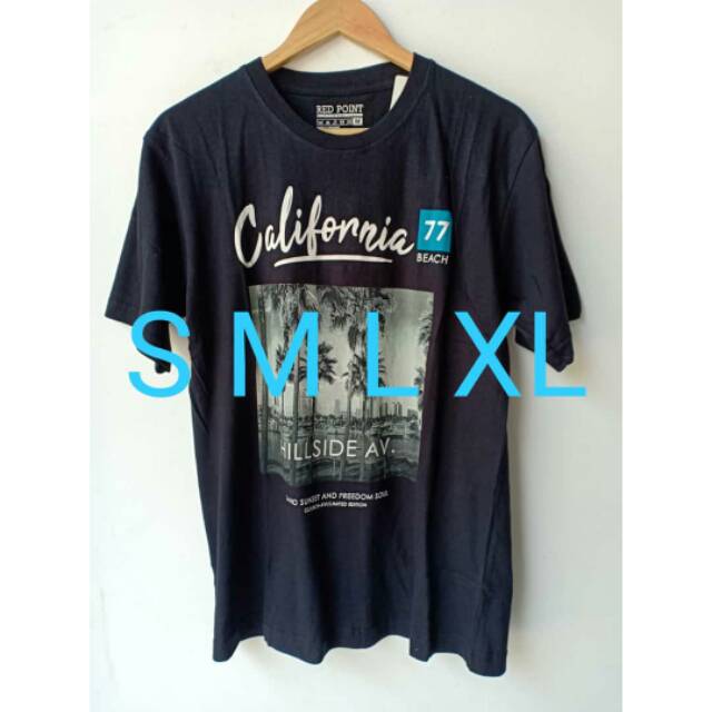 Kaos oblong Red Point