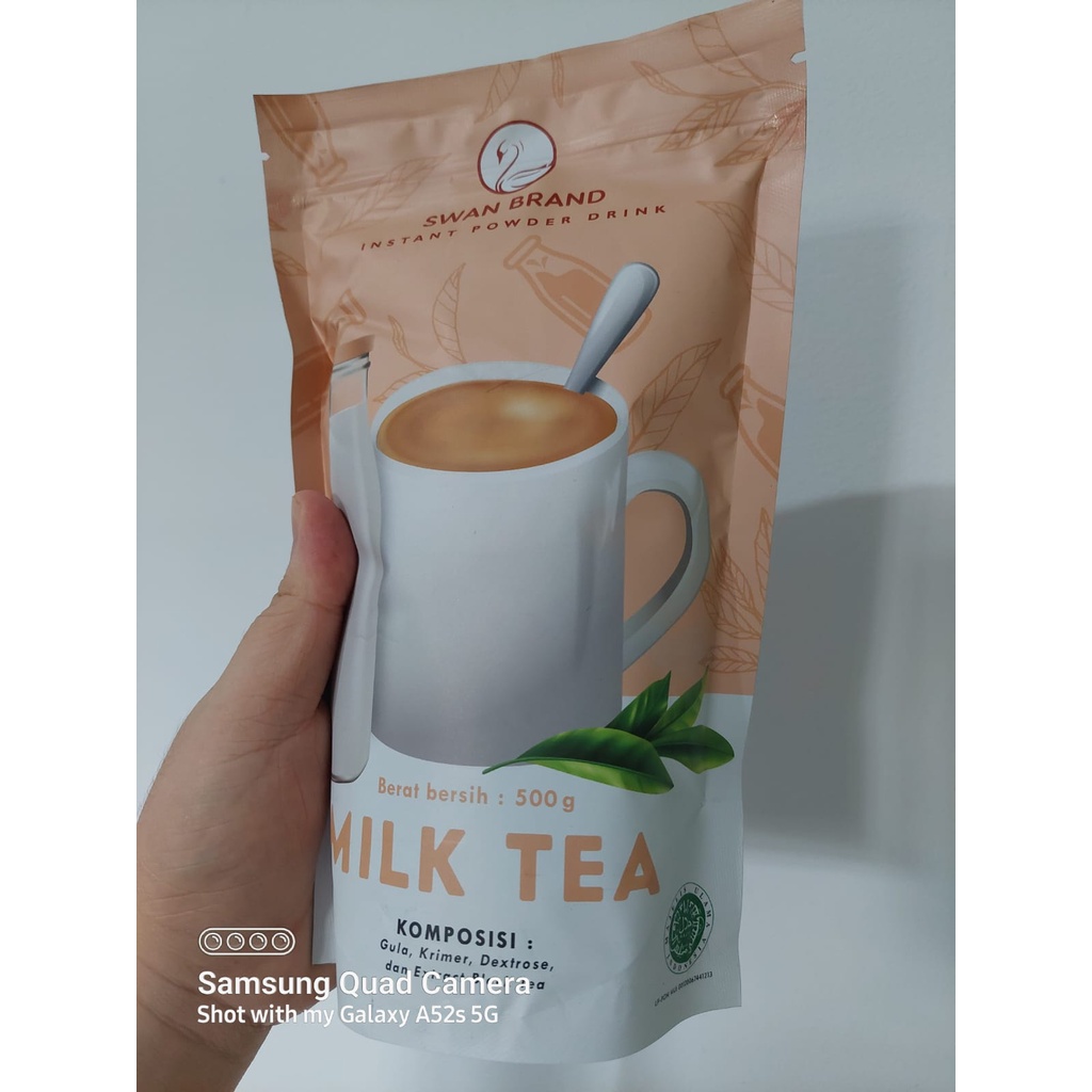 

[oddsolshop] pekanbaru/Swan Brand Milk Tea 500GR Teh Susu Bubuk Minum Instan Halal Powder Drink Mix