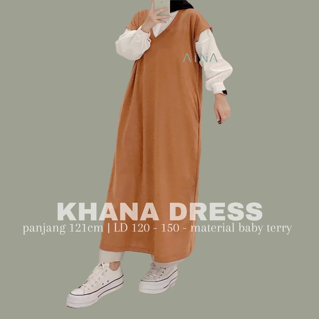 KHANA DRESS/ KHANA LONG VEST/ KHANA OUTER GAMIS