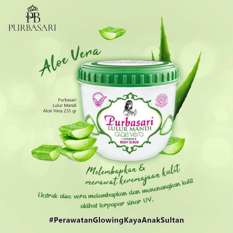 Purbasari Lulur Mandi | Purbasari Body Scrub 235ml