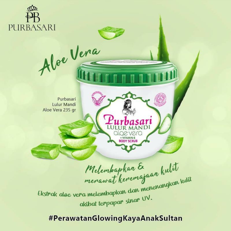 Purbasari Lulur Mandi | Purbasari Body Scrub 235ml