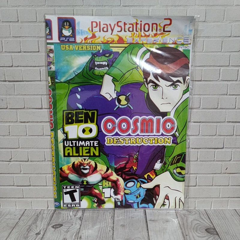 CD  KASET KOPAB PS2 BEN 10 Cosmic Destruction