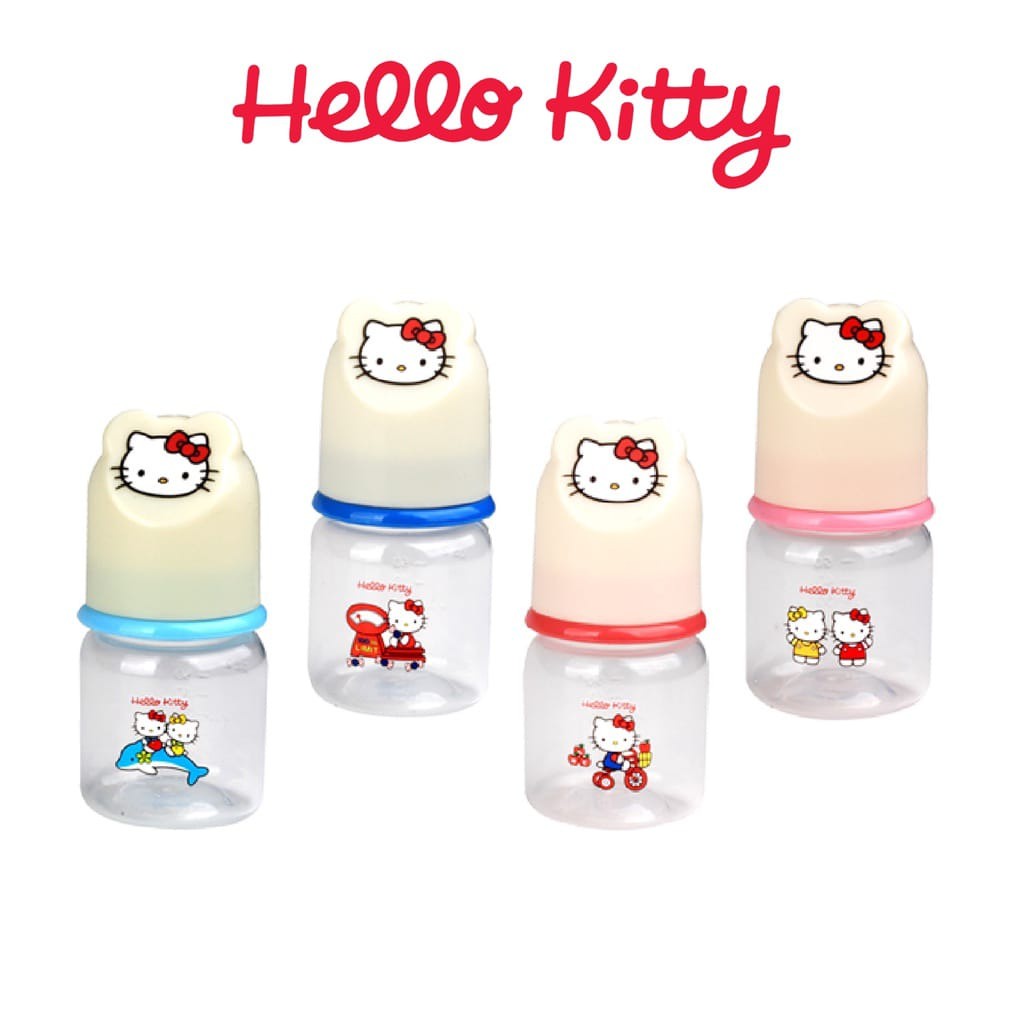 Hello Kitty Regular Round Bottle Botol Susu Bayi 60ml - 125ml