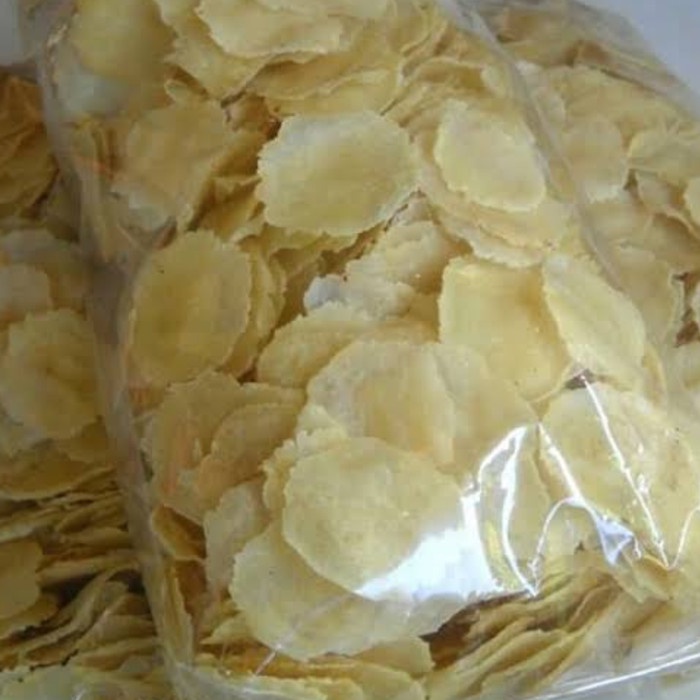 

NEW emping melinjo/tipis renyah/asli kebumen 500 gram