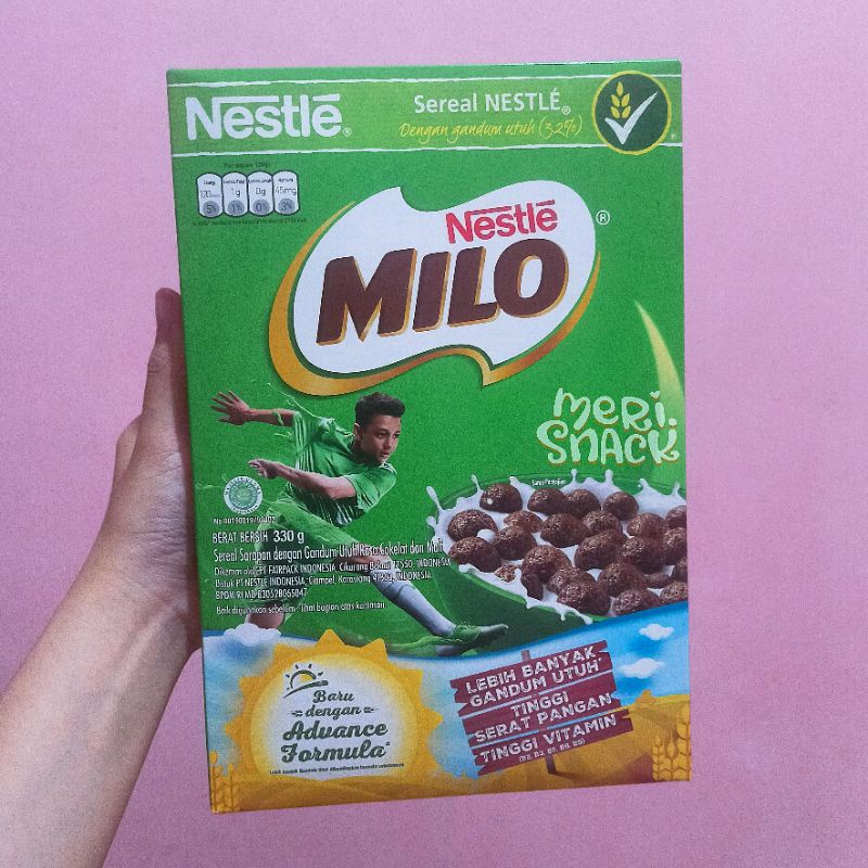 

NESTLE Sereal Milo 300gr / Cereal / Sarapan Pagi