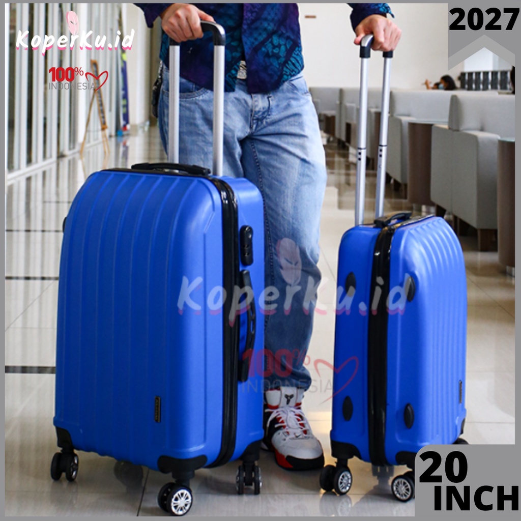 Koper_ku.id - TAS KOPER 20 INCH POLO FANS MODEL - 2027 Koper Umroh Koper Travel Tas Travel Koper Mur