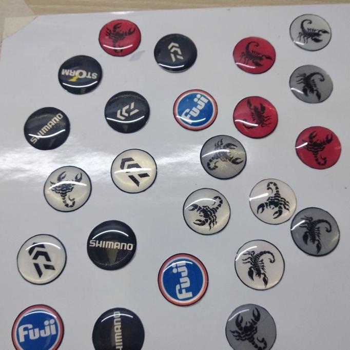 Butt Cap Sticker Joran / Pin Butt Sticker Joran Custom Star