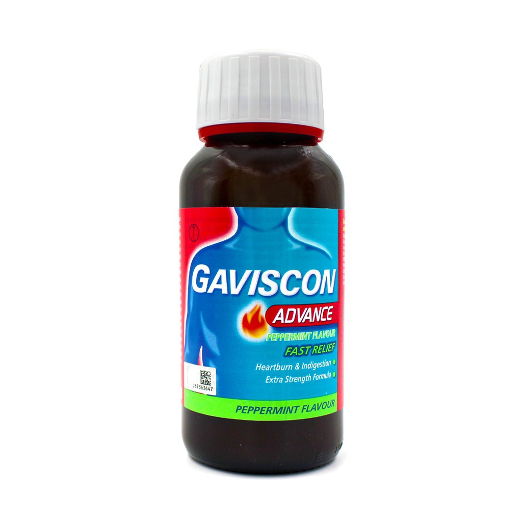 Gaviscon Advance Peppermint Flavour Fast Relief