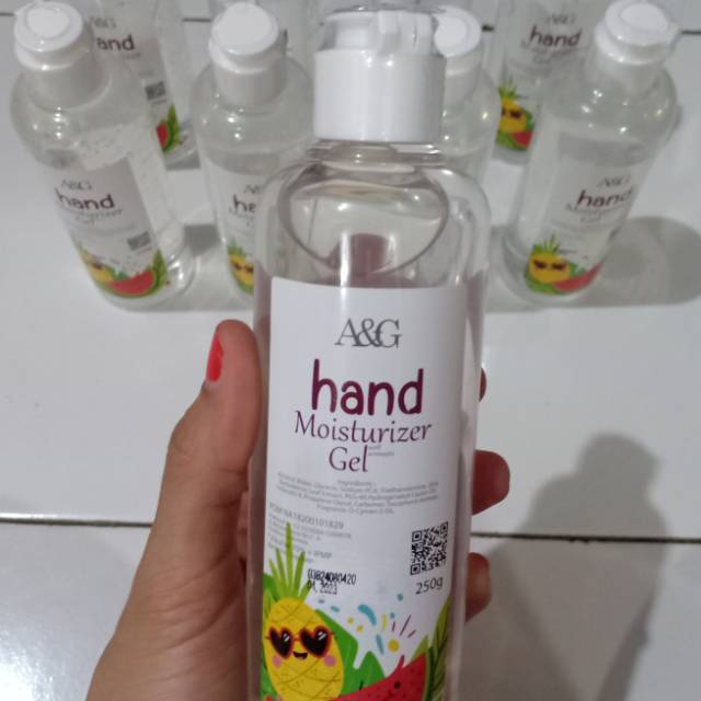 Hand Moisturizer Gel A & G 250gr