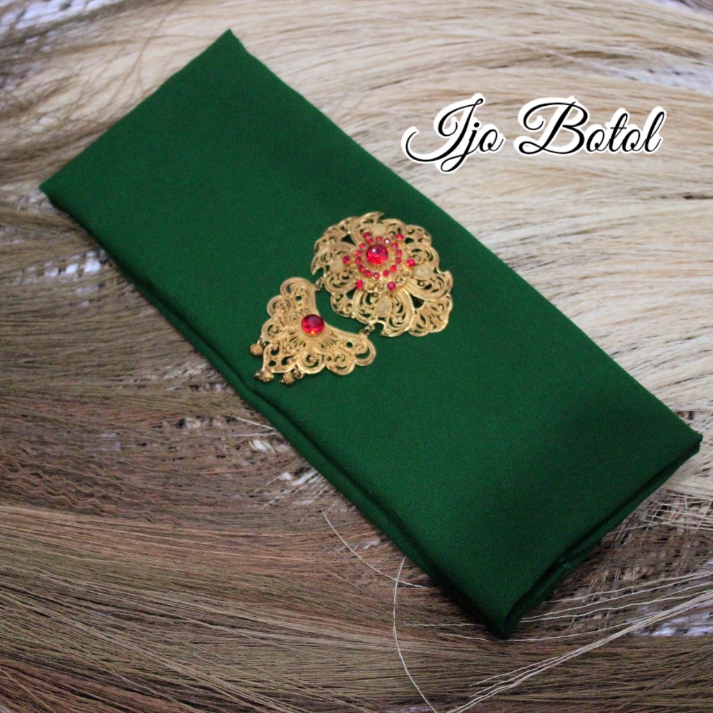 Selendang Sifon Hycon | Selendang Bali | Senteng-Ijo Botol