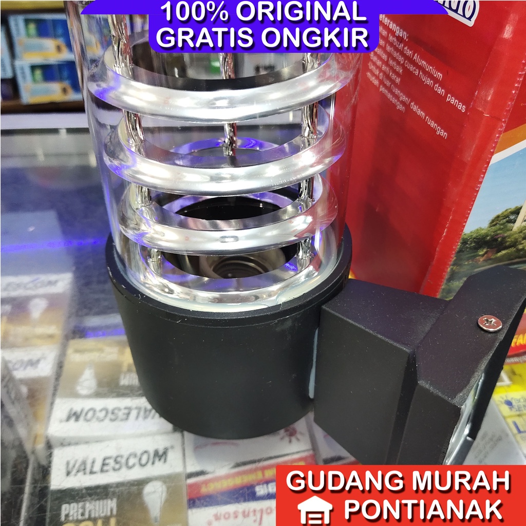 Lampu Dinding Ornamen Hiasan Tiang 1 Mata Lampu GAXINDO