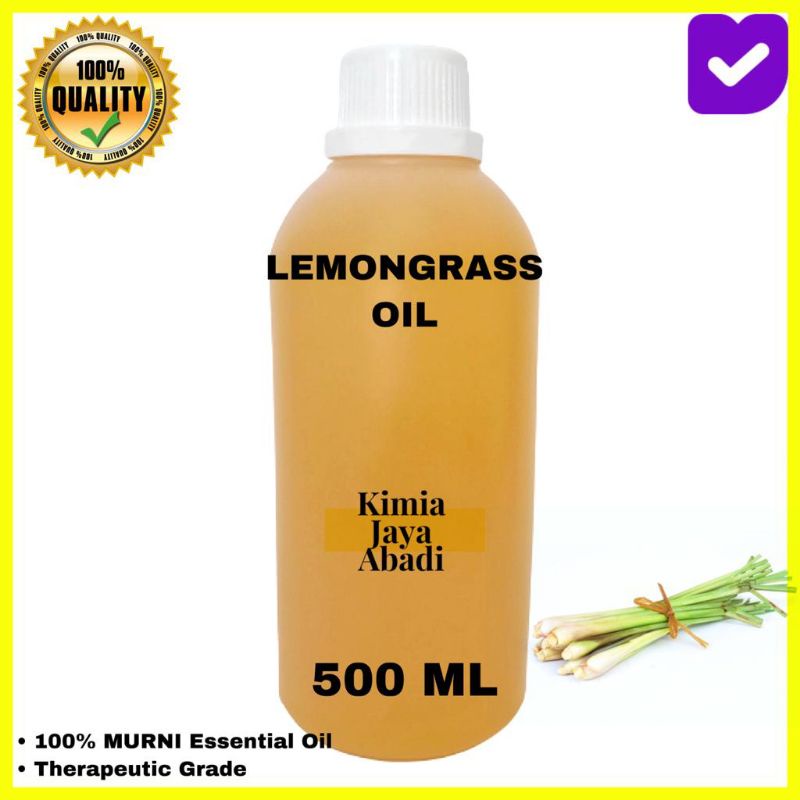 Lemongrass Essential Oil / Minyak Sereh Dapur 500 ML MURNI