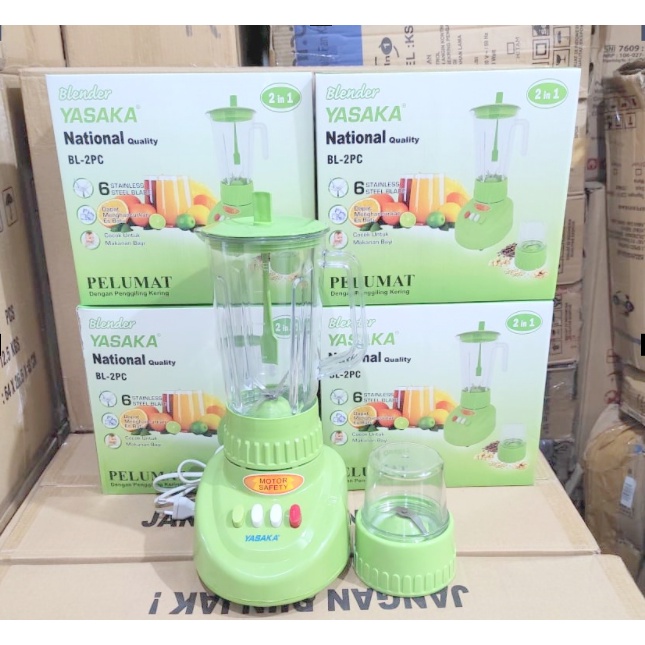 BLENDER PLASTIK NATIONAL YASAKA , BLENDER TABUNG PLASTIK FOODGRADE KUALITAS PREMIUM 100%